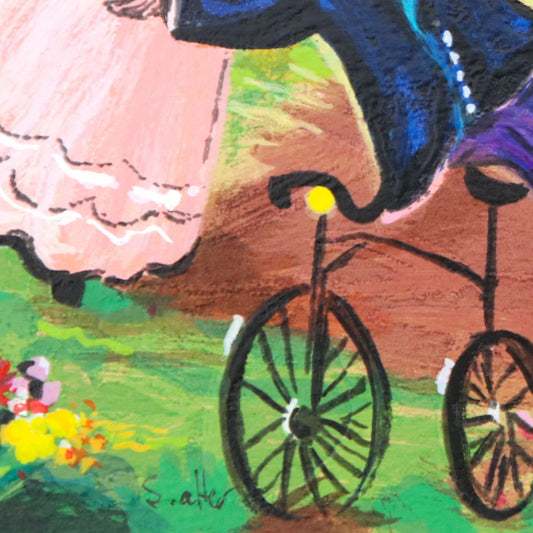 Shlmo Alter- Serigraph "Just Married"