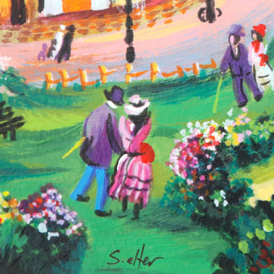 Shlmo Alter- Serigraph "Paradise City"