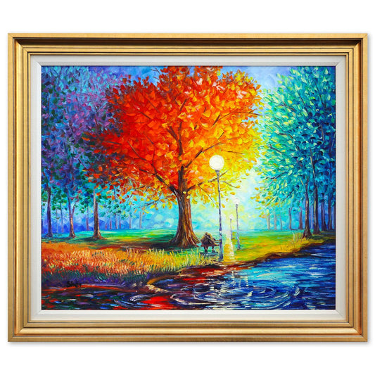 Svyatoslav Shyrochuk- Original Oil on Canvas "Autumn Serenade"