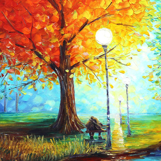Svyatoslav Shyrochuk- Original Oil on Canvas "Autumn Serenade"