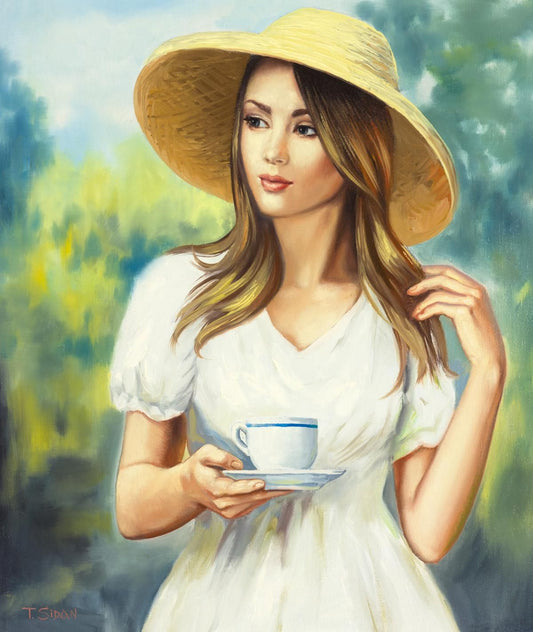 Taras Sidan- Original Giclee on Canvas "Antonia"