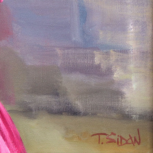 Taras Sidan- Original Oil on Canvas "Mediterranean Daydream"