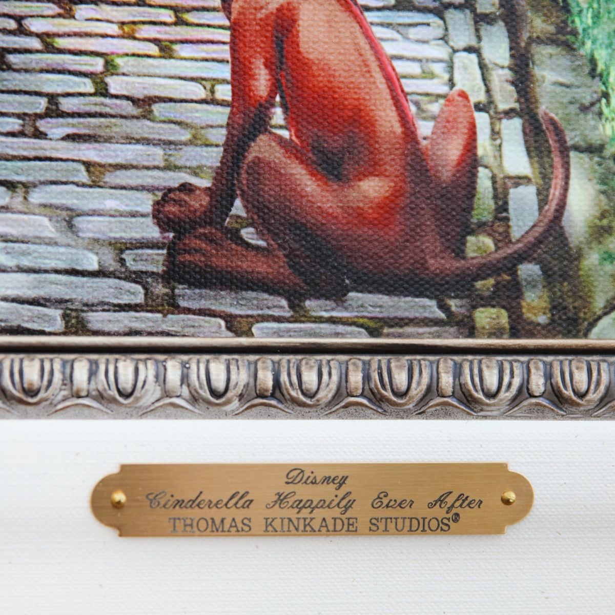 Thomas Kinkade- Hand Embellished Giclee on Canvas "Cinderella Happily Ever After"