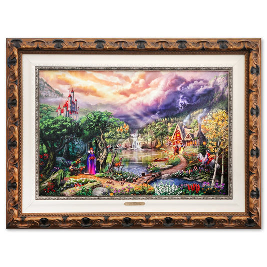 Thomas Kinkade- Hand Embellished Giclee on Canvas "The Evil Queen"