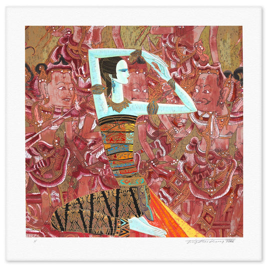 Ting Kuang- Silkscreen "Ramayana"
