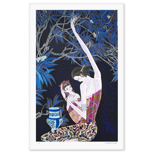 Ting Kuang- Silkscreen "Heart to Heart"