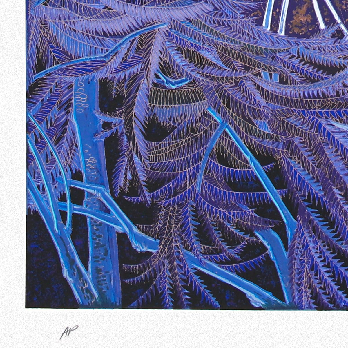 Ting Kuang- Silkscreen "Mysterrious Xixhuanbanna Rice Paper"