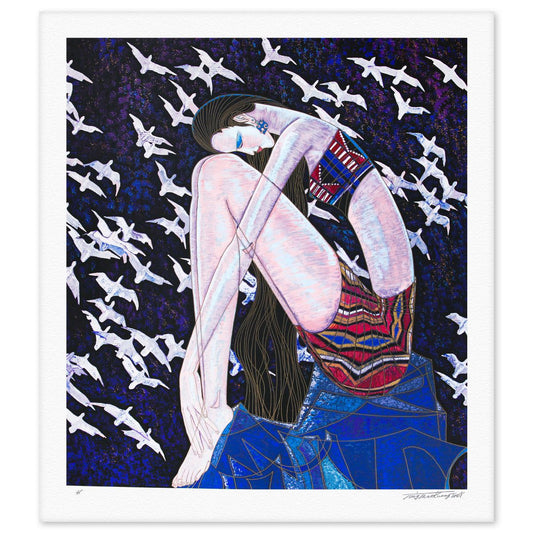 Ting Kuang- Silkscreen "Echos"