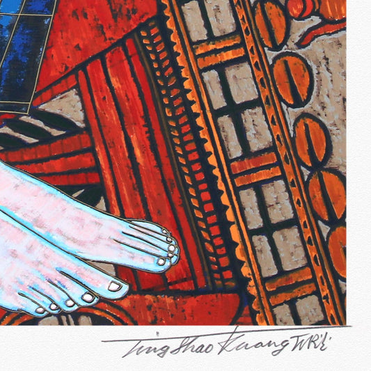 Ting Kuang- Silkscreen "Eastern Song"