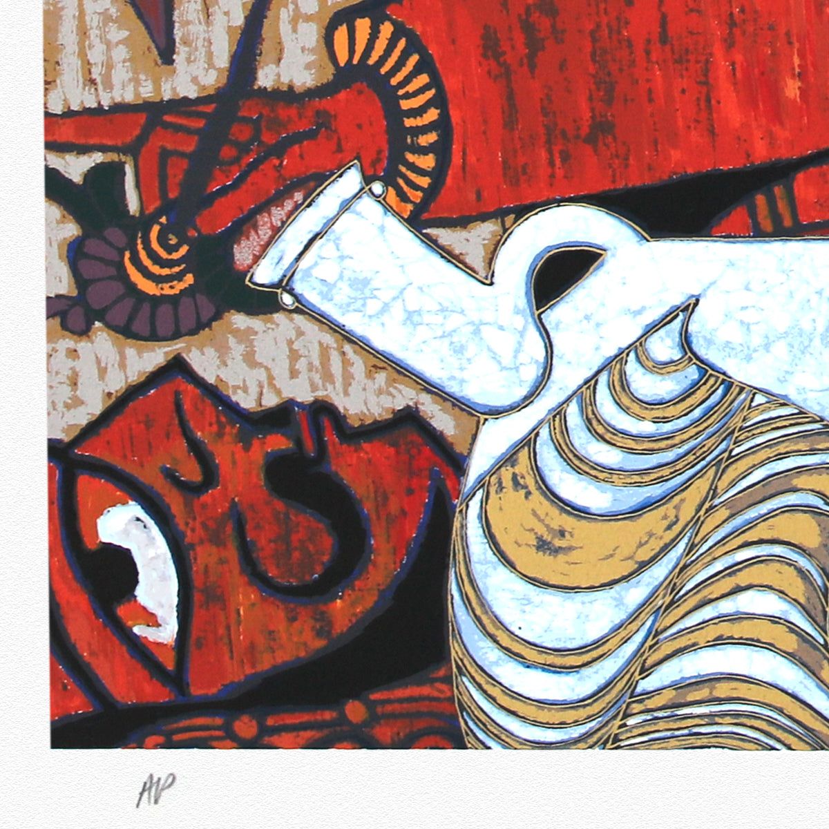 Ting Kuang- Silkscreen "Eastern Song"