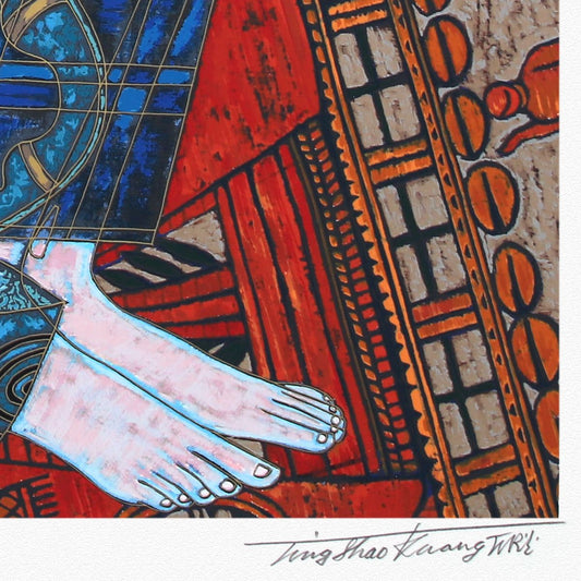 Ting Kuang- Silkscreen "Eastern Song"