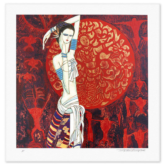 Ting Kuang- Silkscreen "June Bride"