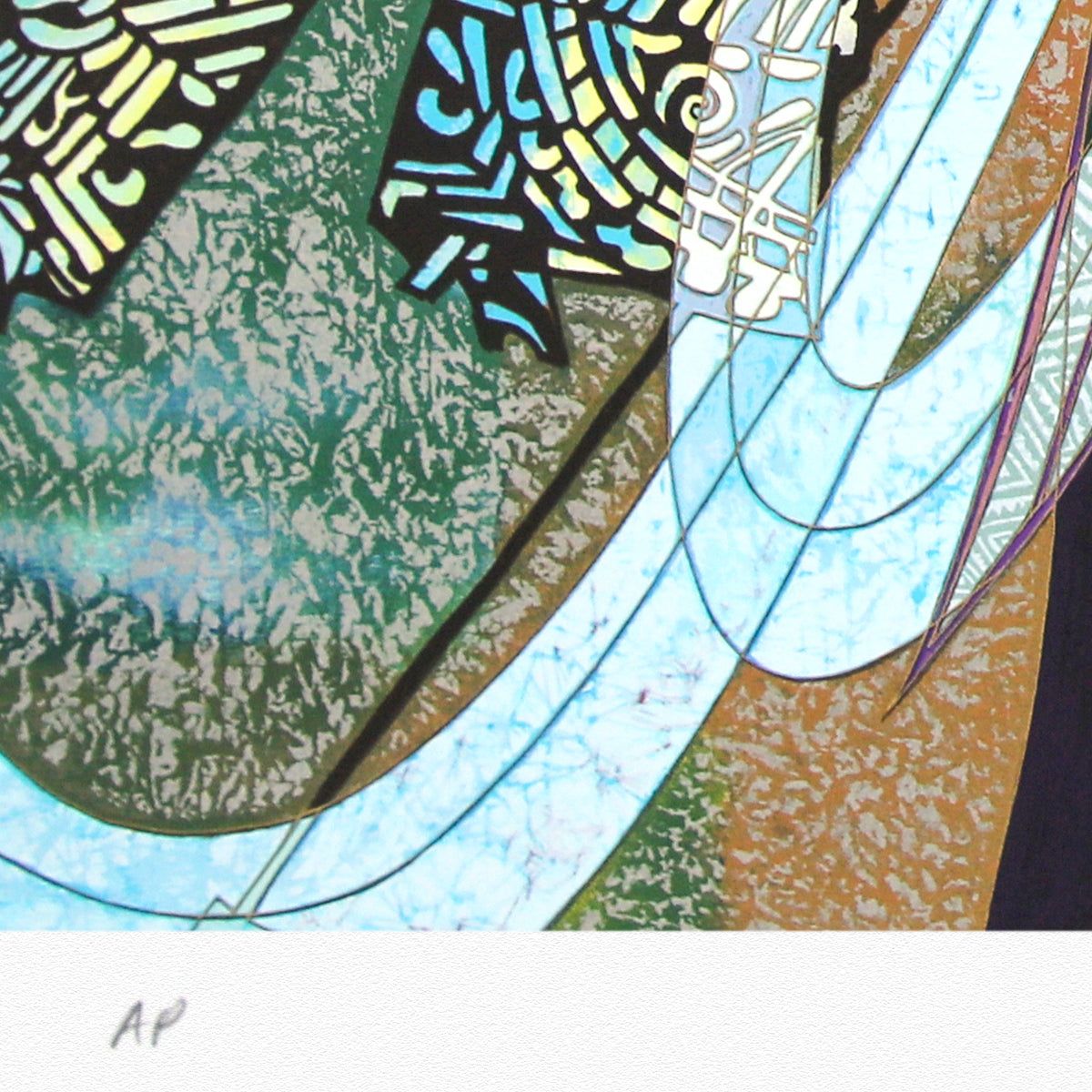 Ting Kuang- Silkscreen "Shadow Play"