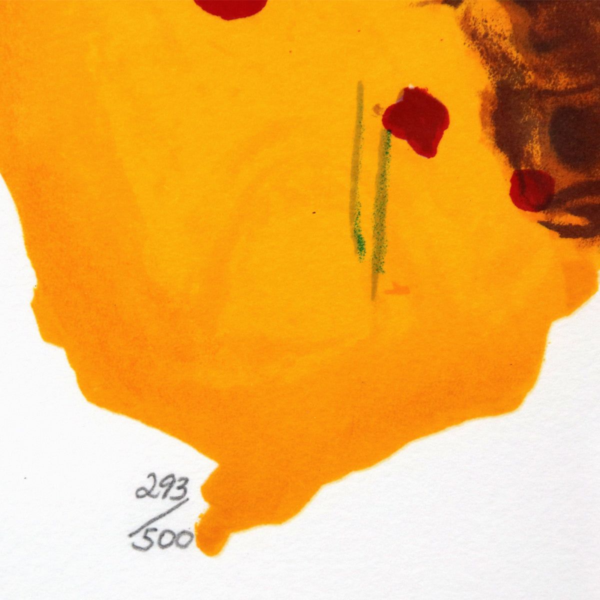 Tom Everhart- Hand Pulled Original Lithograph "Squeeze The Day-Wednesday"