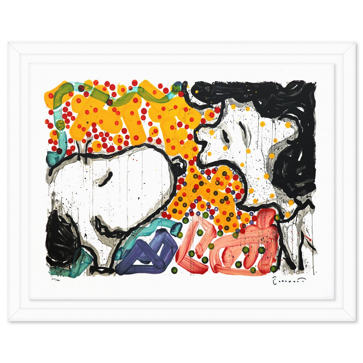 Tom Everhart- Hand Pulled Original Lithograph "Drama Queen"