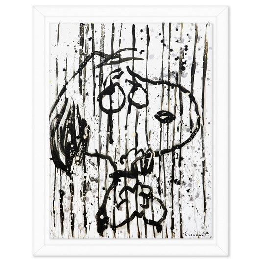 Tom Everhart- Hand Pulled Original Lithograph "Dancing In The Rain"