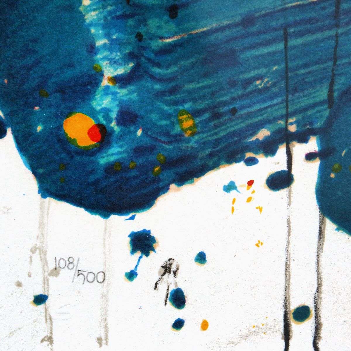 Tom Everhart- Hand Pulled Original Lithograph "Ace Face"