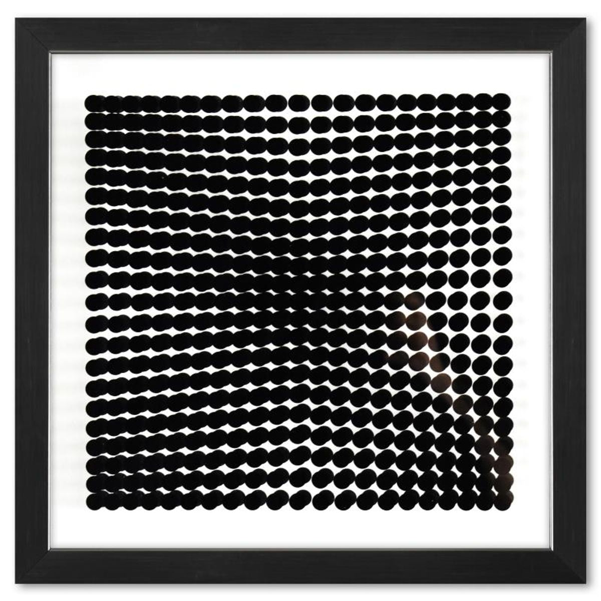 Victor Vasarely (1908-1997), "Trois Dimensions Optique de la serie Cinetiques" Framed 1973 Dimensional Art with Letter of Authenticity