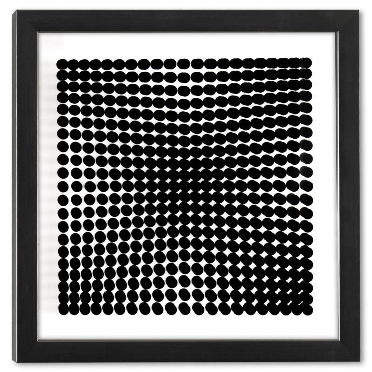 Victor Vasarely (1908-1997), "Trois Dimensions Optique de la serie Cinetiques" Framed 1973 Dimensional Art with Letter of Authenticity
