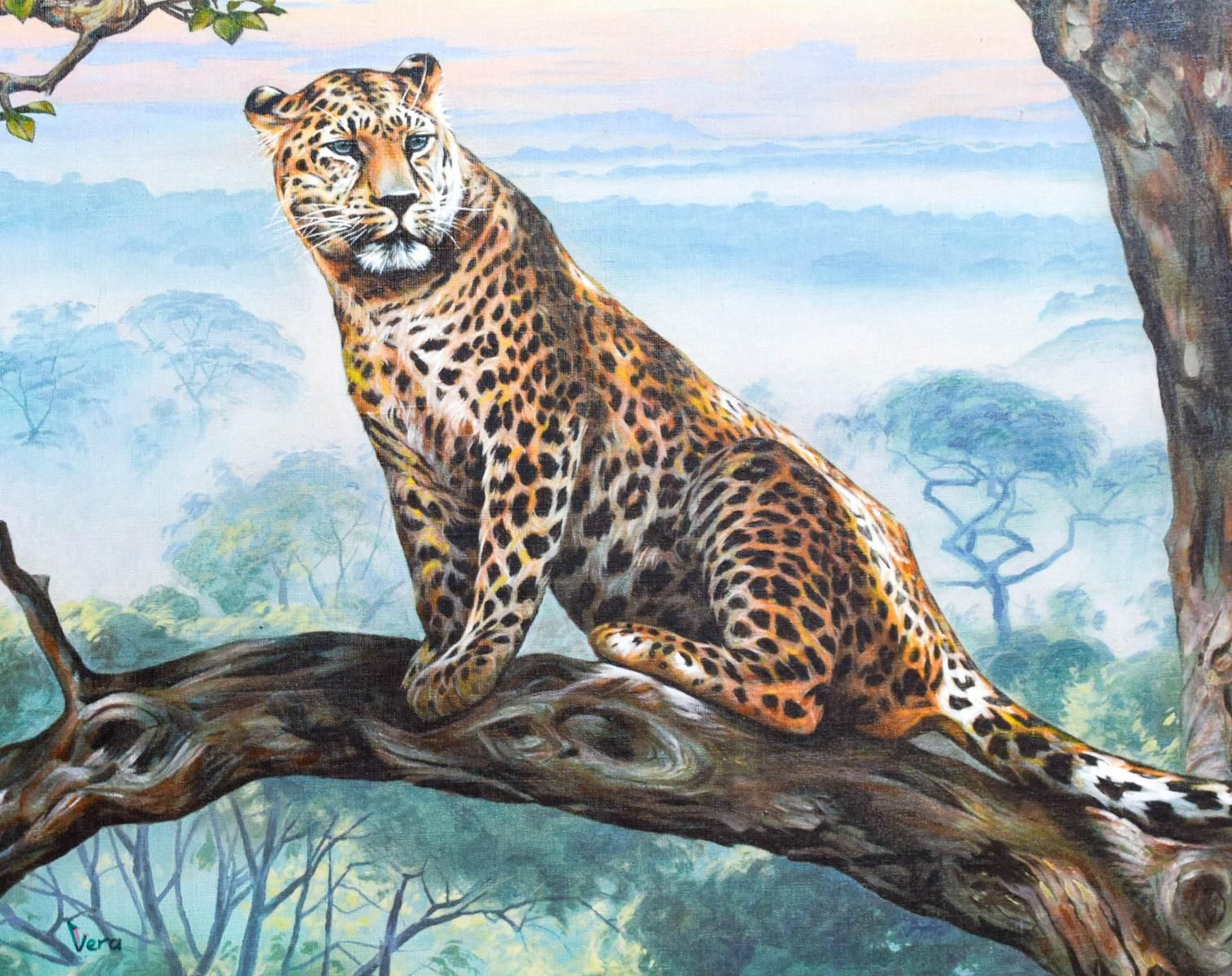 Vera V. Goncharenko- Original Giclee on Canvas "Preparedness"