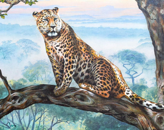 Vera V. Goncharenko- Original Giclee on Canvas "Preparedness"