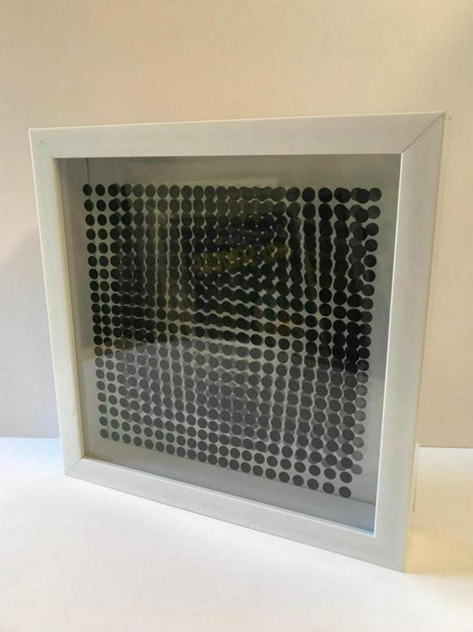 Victor Vasarely- 3D Wall Sculpture/object - Set of 8 "Cinetiques"