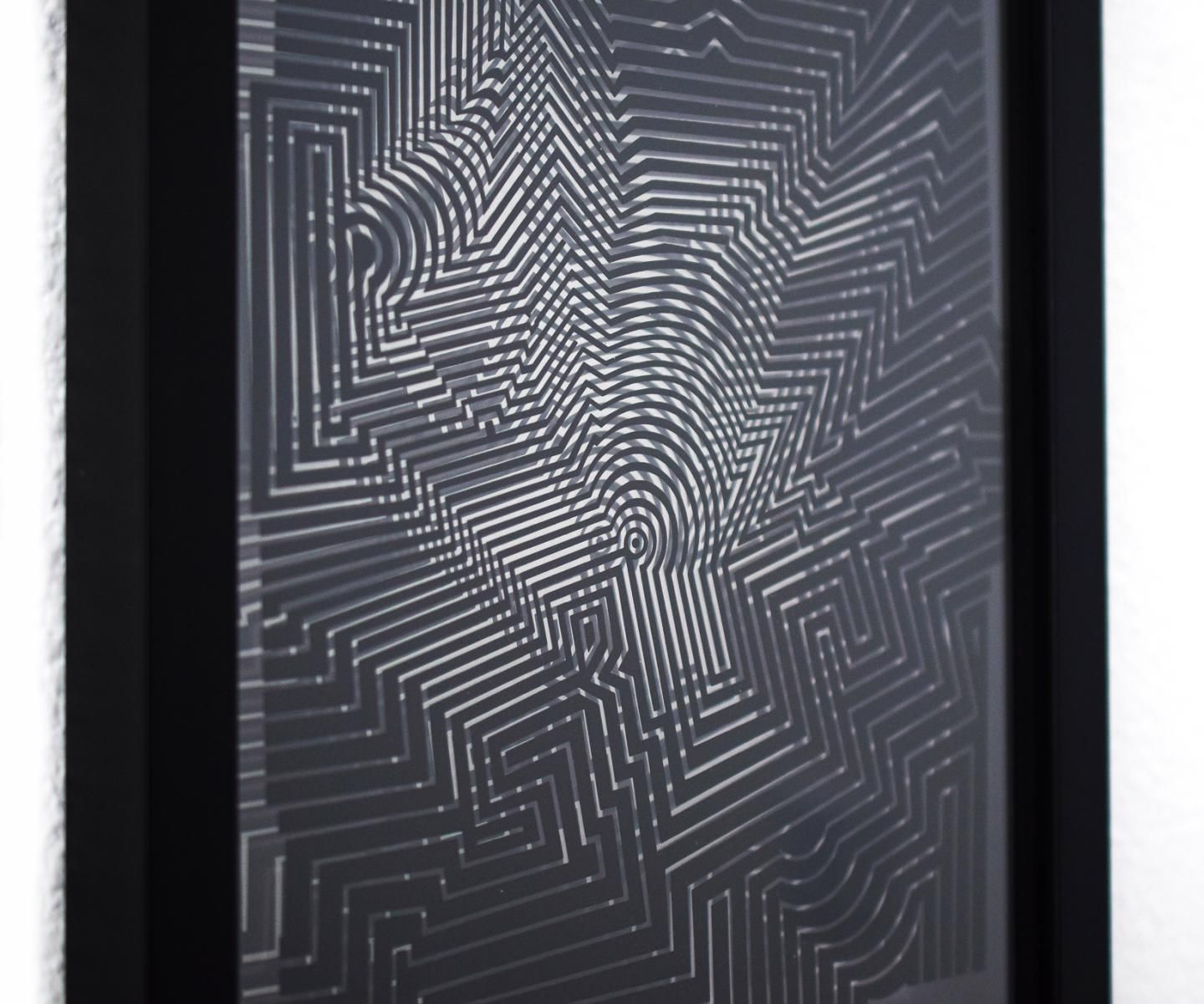 Victor Vasarely- 3D Wall Sculpture/object "Cinetiques"