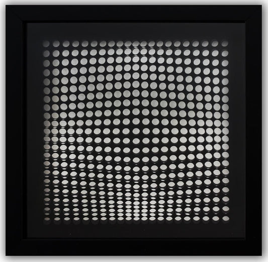 Victor Vasarely- 3D Wall Sculpture/object "Cinetiques"