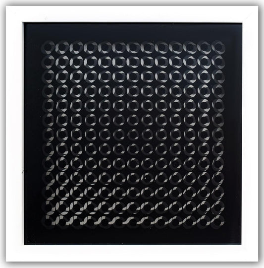 Victor Vasarely- 3D Wall Sculpture/object "Cinetiques"