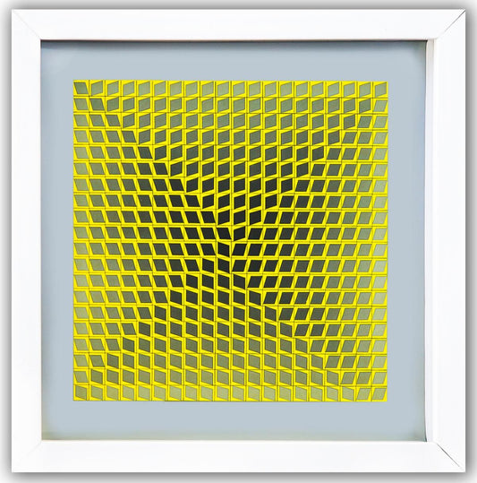 Victor Vasarely- Heliogravure Print "Untitled"