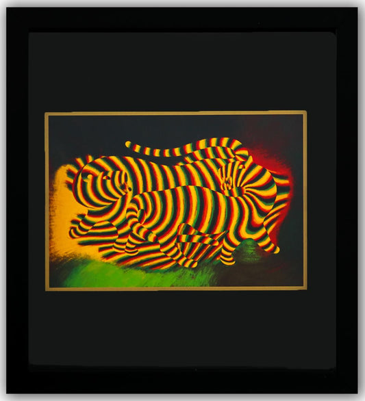 Victor Vasarely- Heliogravure Print "Untitled"