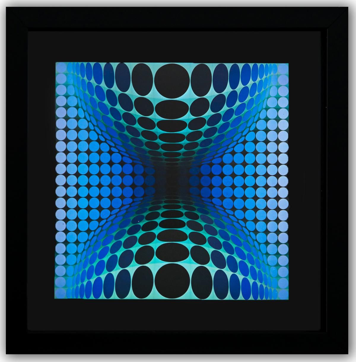 Victor Vasarely- Heliogravure Print "Untitled"