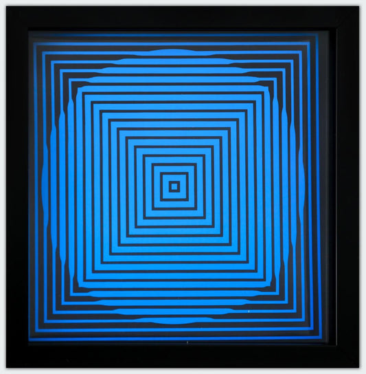 Victor Vasarely- Heliogravure Print "Untitled"