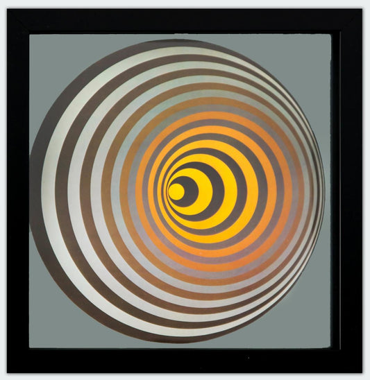 Victor Vasarely- Heliogravure Print "Untitled"