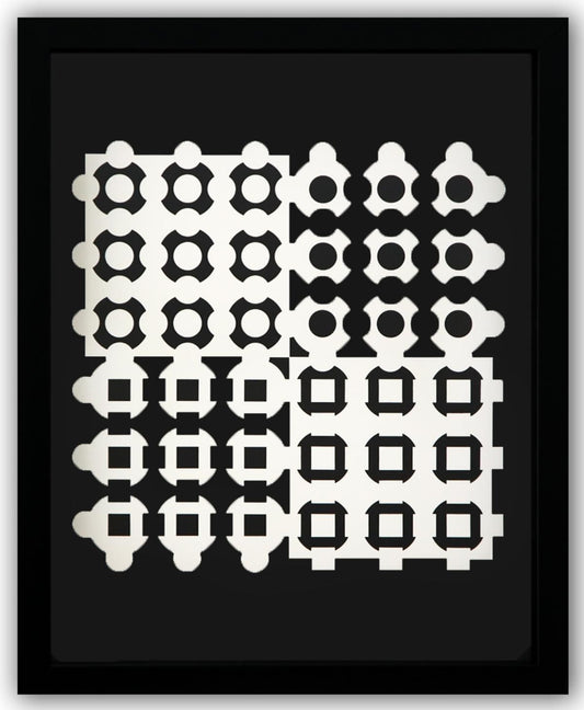 Victor Vasarely- Heliogravure Print "Untitled"