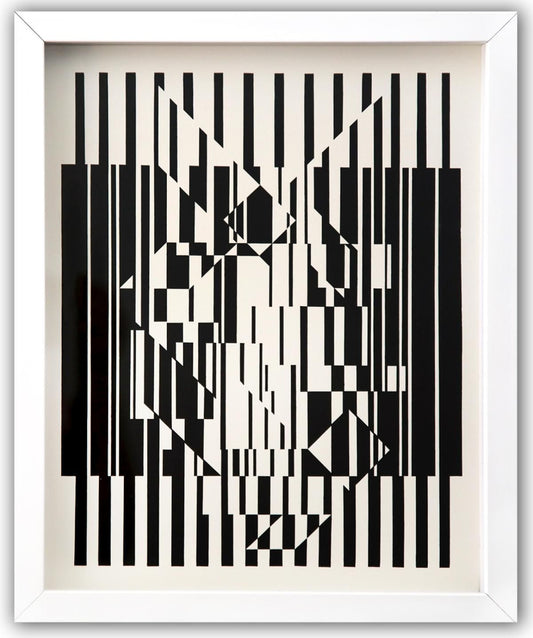 Victor Vasarely- Heliogravure Print "Untitled"