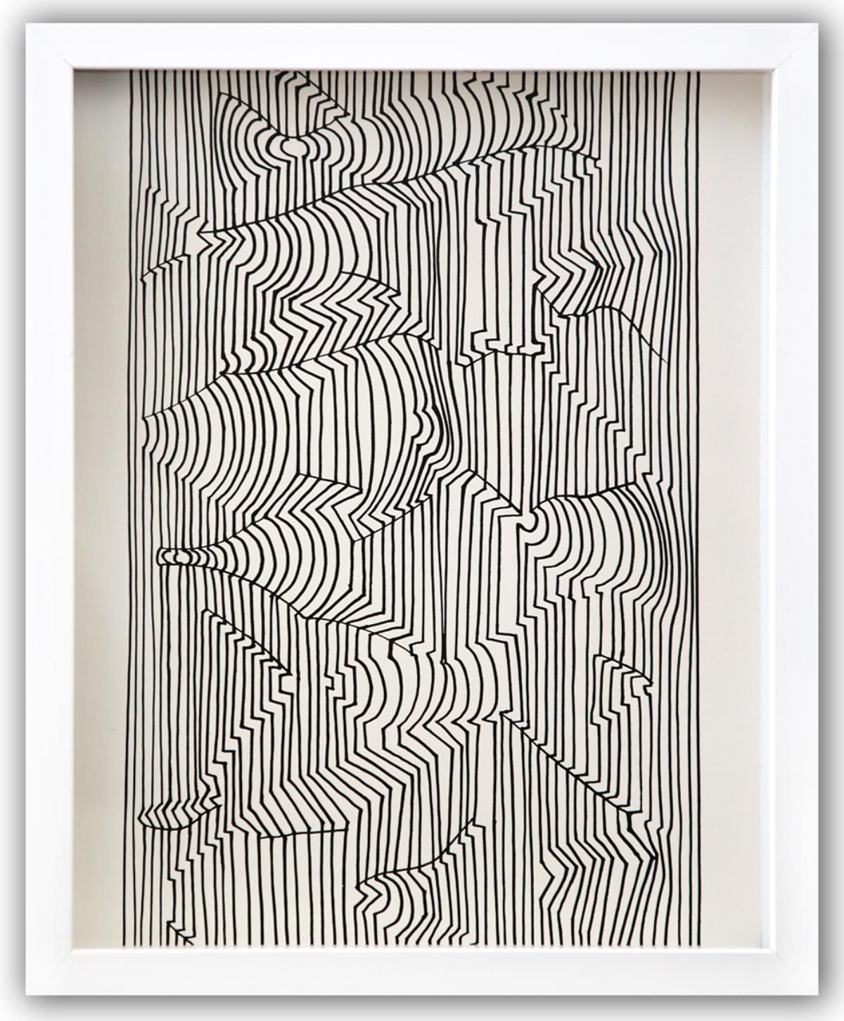 Victor Vasarely- Heliogravure Print "Untitled"