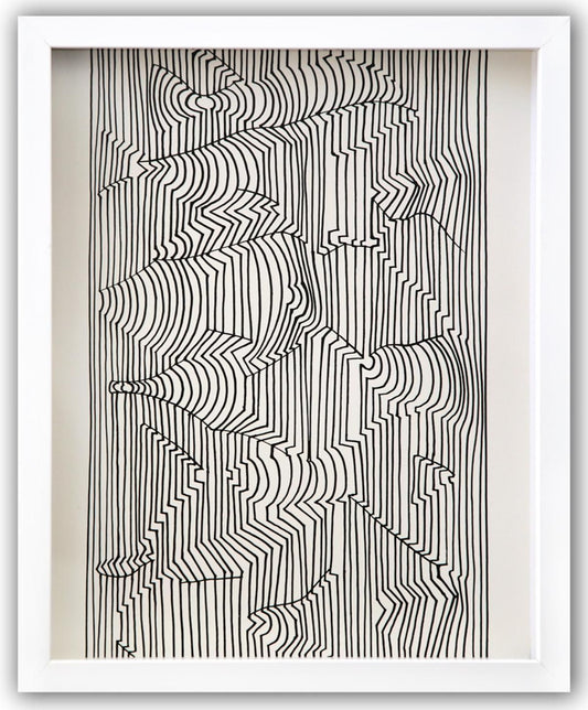 Victor Vasarely- Heliogravure Print "Untitled"