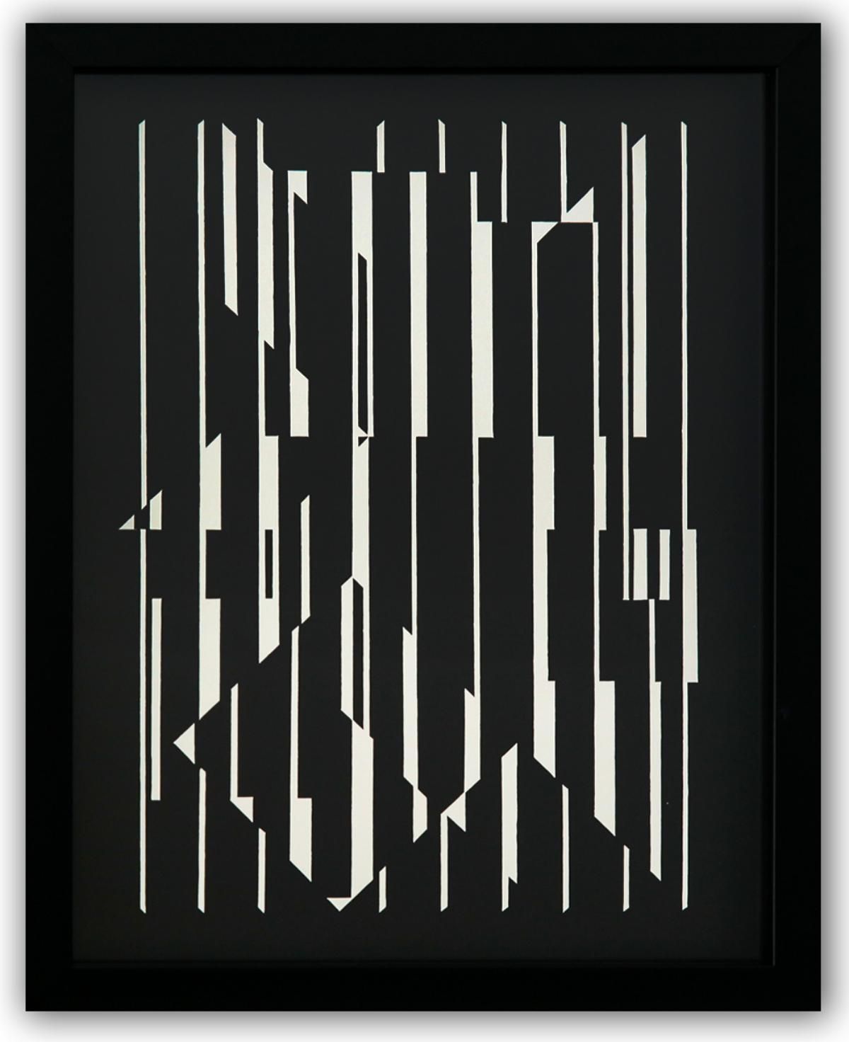 Victor Vasarely- Heliogravure Print "Untitled"