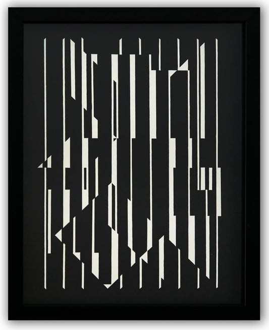 Victor Vasarely- Heliogravure Print "Untitled"