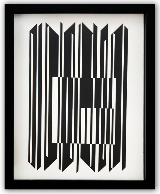 Victor Vasarely- Heliogravure Print "Untitled"