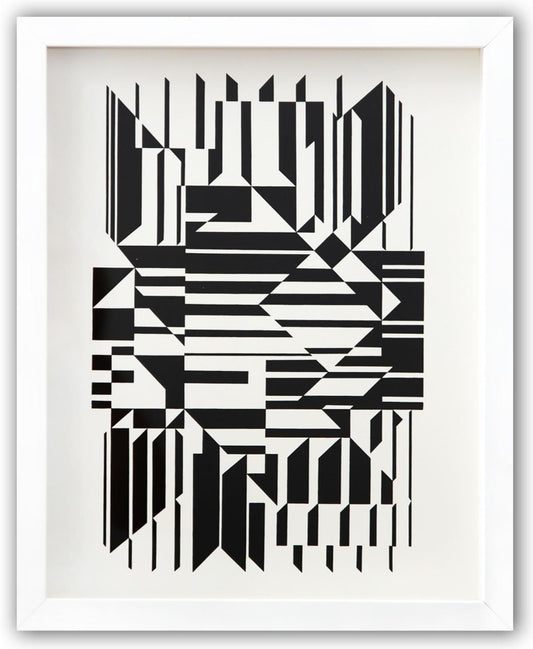 Victor Vasarely- Heliogravure Print "Untitled"