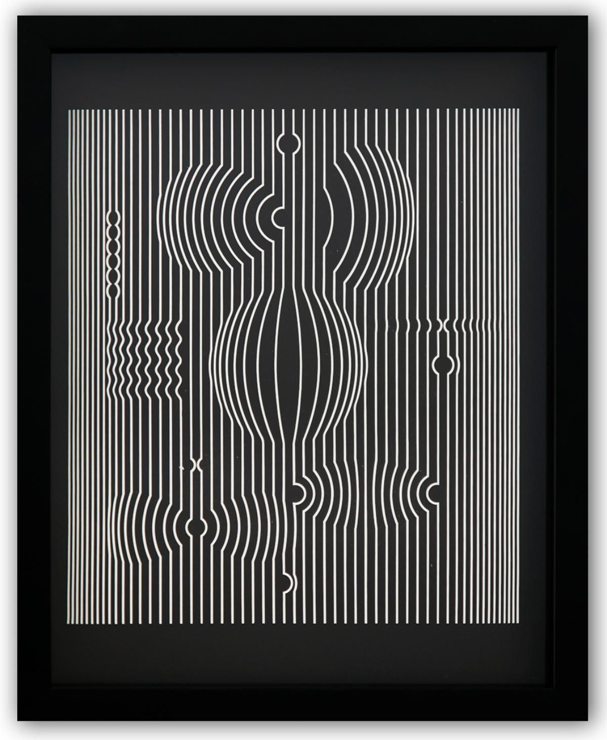 Victor Vasarely- Heliogravure Print "Untitled"