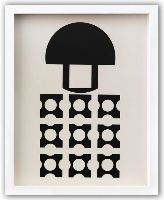 Victor Vasarely- Heliogravure Print "Untitled"