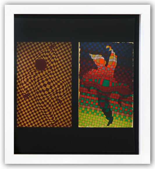 Victor Vasarely- Heliogravure Print "Untitled"
