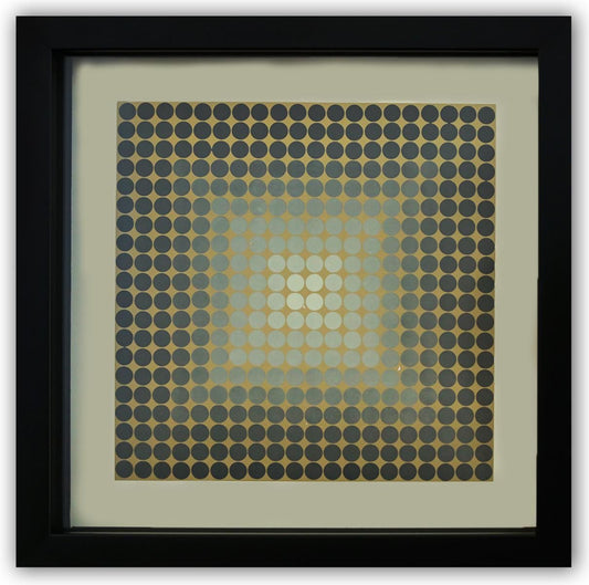 Victor Vasarely- Heliogravure Print "Untitled"