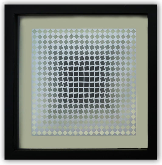 Victor Vasarely- Heliogravure Print "Untitled"