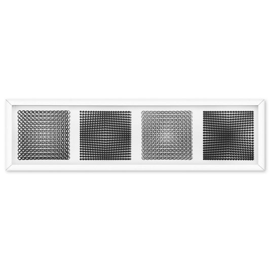 Victor Vasarely (1908-1997)- Mixed Media "Serie Cinetique: Trois Dimensions de l'Optique"