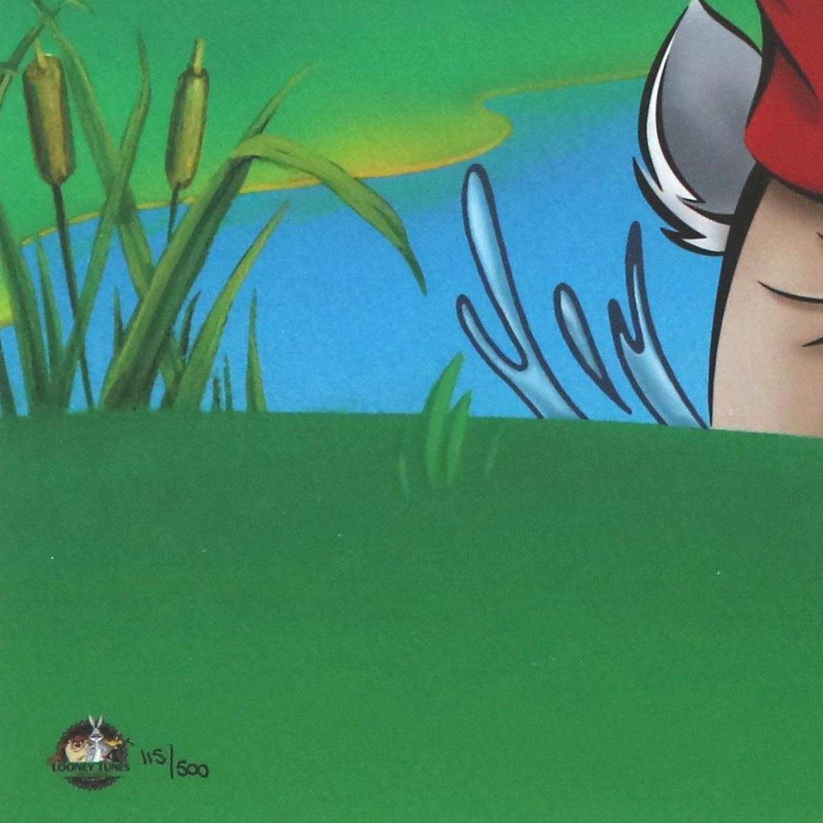 Warner Bros.- Giclee on Paper "Blastin Bugs"