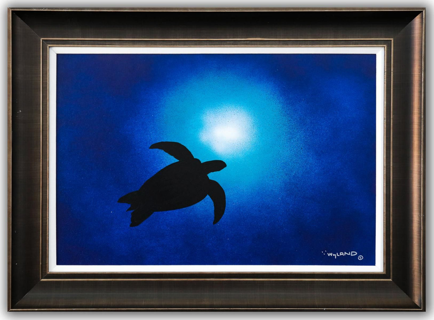 Wyland- Original Painting on Canvas "Sea Turtle"